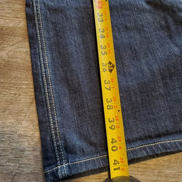 Venezia Plus Size 16 Dark Blue Wash Jeans Bootcut Women's - Picture 7 of 14